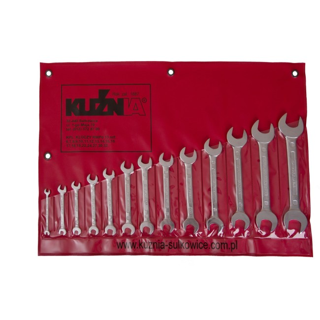 Set of open-end wrenches 13 pcs 6-32mm Set of open-end wrenches 13 pcs 6-32mm