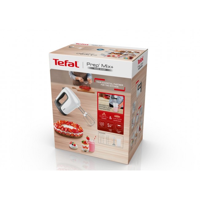 Tefal Prep'Mix HT4621 Hand mixer 500 W White