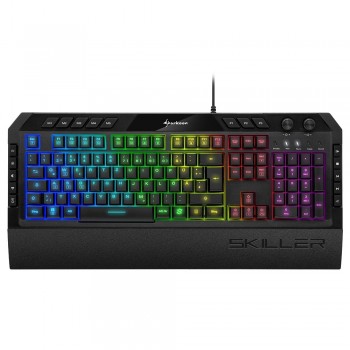 Sharkoon Skiller SGK5 keyboard Gaming USB QWERTZ German Black