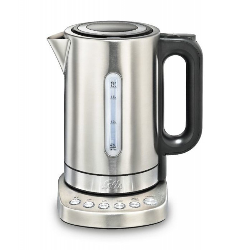 Solis Vario Temp Kettle electric kettle 1.7 L 2200 W Stainless steel Solis Vario Temp Kettle electric kettle 1.7 L 2200 W Stainless steel