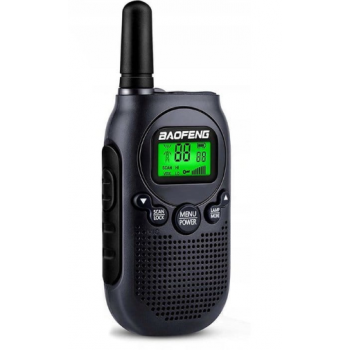 Walkie-Talkie Baofeng BF-T6 Panda Schwarz, 2 pcs