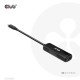 CLUB3D USB Gen2 Type-C to HDMI 8K60Hz or 4K120Hz HDR10+ with DSC1.2 with Power Delivery 3.0 Active Adapter M/F