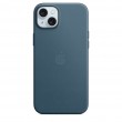 Apple iPhone 15 Plus FineWoven Case with MagSafe - Pacific Blue Apple iPhone 15 Plus FineWoven Case with MagSafe - Pacific Blue
