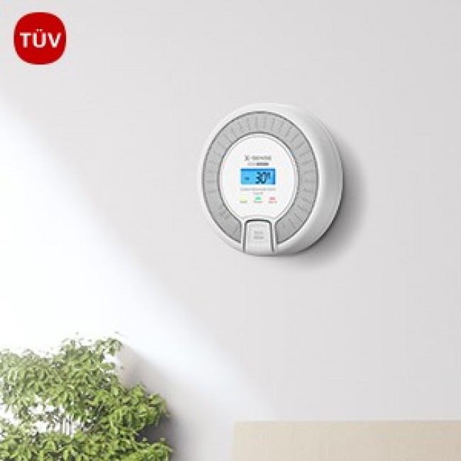 X-Sense CO03D-W smoke detector Carbon monoxide detector Interconnectable Wireless X-Sense CO03D-W smoke detector Carbon monoxide detector Interconnectable Wireless