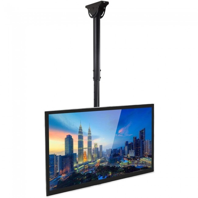Techly 37-70 Telescopic Ceiling Universal LED TV LCD Support