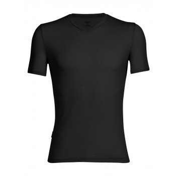 Icebreaker 103661001 T-shirt Crew neck Short sleeve Lycra, Merino wool, Nylon
