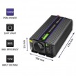 Qoltec Monolith power adapter/inverter Auto/Indoor 600 W Black Qoltec Monolith power adapter/inverter Auto/Indoor 600 W Black