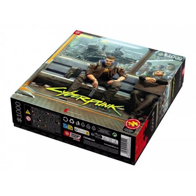 Puzzle Good Loot Gaming - Cyberpunk 2077: Metro 1000 pc(s) Puzzle Good Loot Gaming - Cyberpunk 2077: Metro 1000 pc(s)