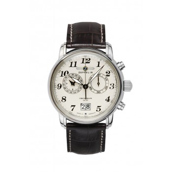 Zeppelin 7684-5 watch Wrist watch Male Quartz Silver