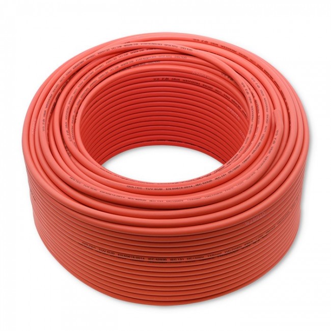 Qoltec 53852 Photovoltaic solar cable | 6mm | 100m | red Qoltec 53852 Photovoltaic solar cable | 6mm | 100m | red