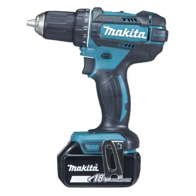 Makita DDF482RFJ drill 1900 RPM 1.5 kg Black, Blue Makita DDF482RFJ drill 1900 RPM 1.5 kg Black, Blue