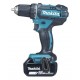 Makita DDF482RFJ drill 1900 RPM 1.5 kg Black, Blue Makita DDF482RFJ drill 1900 RPM 1.5 kg Black, Blue