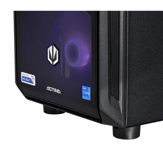 Actina 5901443410362 PC Intel Core i5 i5-14400F 32 GB DDR5-SDRAM 1 TB SSD Intel Arc B580 Windows 11 Home Midi Tower Black