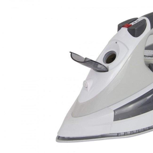 Esperanza CHINO Dry & Steam iron Ceramic soleplate 2400 W Black, Grey, White Esperanza CHINO Dry & Steam iron Ceramic soleplate 2400 W Black, Grey, White