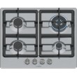 Bosch Serie 4 PGH6B5K90 hob Stainless steel Built-in 60 cm Gas 4 zone(s)