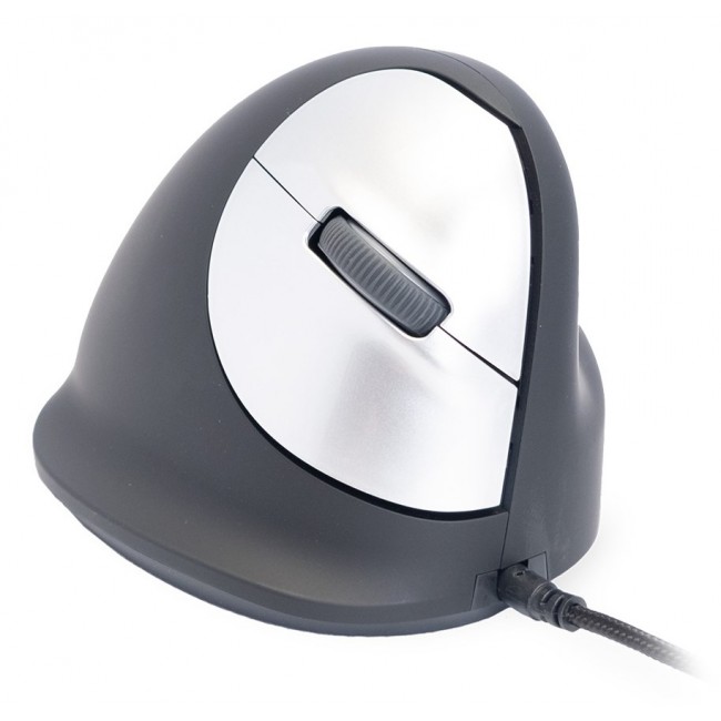 R-Go Tools Ergonomic mouse R-Go HE Break with break software, large (hand size 185 mm), right-handed, Wired, black R-Go Tools Ergonomic mouse R-Go HE Break with break software, large (hand size 185 mm), right-handed, Wired, black