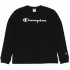 Men's Champion Crewneck Long Sleeve T-Shirt Black 220257 KK001 2XL