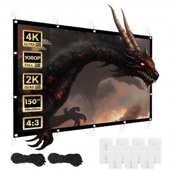 Maclean projection screen, 150
