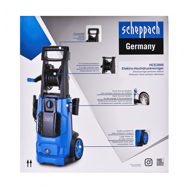 Scheppach high-pressure cleaner HCE2800 Scheppach high-pressure cleaner HCE2800