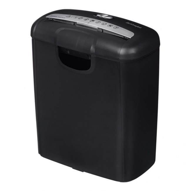 Activejet ASH-0601S shredder, P-2, 10 l, 6 mm shreds, 6 sheets, black. Activejet ASH-0601S shredder, P-2, 10 l, 6 mm shreds, 6 sheets, black.