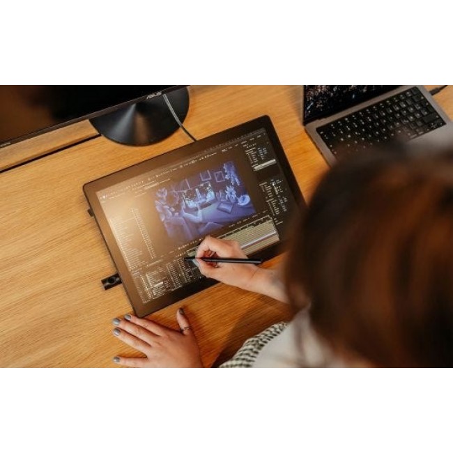 Wacom DTK168K0B graphic tablet Black 345 x 215 mm USB