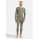 ODLO BL TOP crew neck l/s ACTIVE WARM long-sleeved thermal underwear, size L, grey ODLO BL TOP crew neck l/s ACTIVE WARM long-sleeved thermal underwear, size L, grey