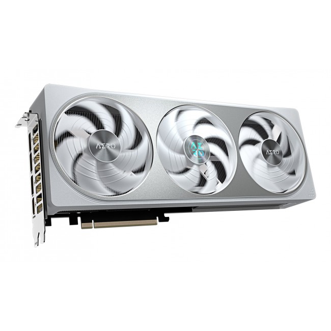 GIGABYTE GeForce RTX 5070 AERO OC 12G Graphics Card - 12GB GDDR7, 192bit, PCI-E 5.0, 2625 MHz Core Clock, 3 x DP 2.1a, 1 x HDMI 2.1b, NVIDIA DLSS 4, GV-N5070AERO OC-12GD
