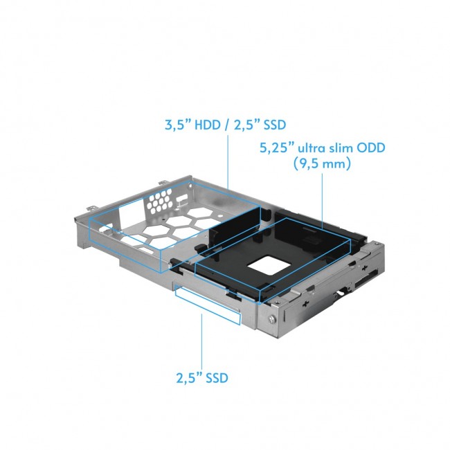 Chieftec BE-10B-300 computer case Small Form Factor (SFF) Black 300 W