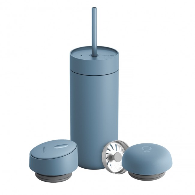 Fellow Carter Move Mug 3-in-1 Travel mug with 3 lids 473 ml Powder Blue Fellow Carter Move Mug 3-in-1 Travel mug with 3 lids 473 ml Powder Blue