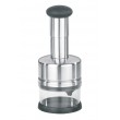 GEFU TRITARE manual food chopper Black, Stainless steel, Transparent