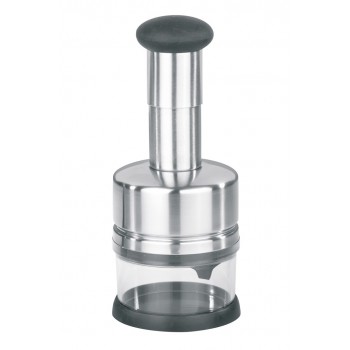 GEFU TRITARE manual food chopper Black, Stainless steel, Transparent