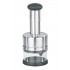GEFU TRITARE manual food chopper Black, Stainless steel, Transparent
