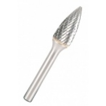 K.MILLING CUTTER WITH SINTERED CARBON.HF 100 F /12,7mm/010 HYPERBOLA FI 12,7x25mm,SHANK 6mm,RBF TYPE