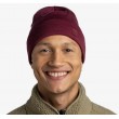 Buff Midweight Merino Wool Hat Red