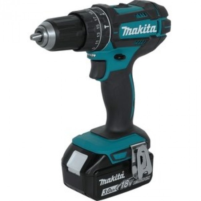 Makita DHP482RFJ drill 1900 RPM 1.8 kg Black, Blue