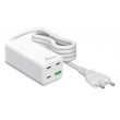 MediaRange MRMA124 mobile device charger Laptop, Smartphone, Tablet White AC Fast charging Indoor