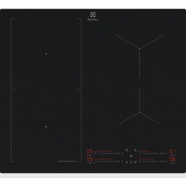 Electrolux Serie 700 EIS62453IZ Black Built-in 60 cm Zone induction hob 4 zone(s)