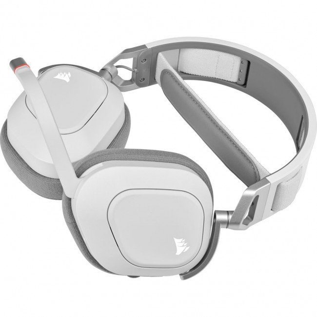 Corsair HS80 RGB Headset Wireless Head-band Gaming White Corsair HS80 RGB Headset Wireless Head-band Gaming White