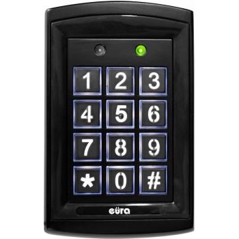 Black combination lock EURA AC-20C7