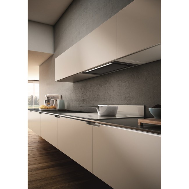 Elica LANE BL MAT/A/72 Built-in Black, Grey 550 m /h