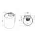 MAAN Elba Mini Hood WPB 431 Sand Gold MAAN Elba Mini Hood WPB 431 Sand Gold