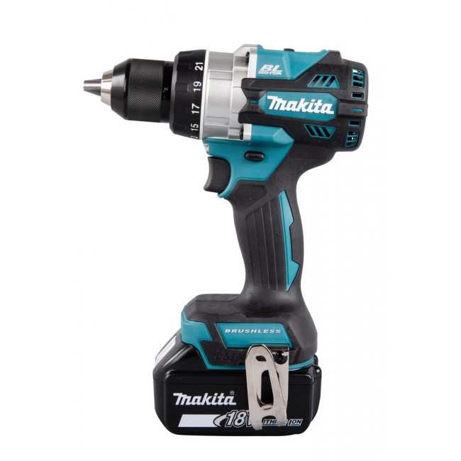 Makita DDF486RTJ drill 2100 RPM 2.6 kg Black, Blue Makita DDF486RTJ drill 2100 RPM 2.6 kg Black, Blue