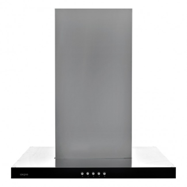 Akpo WK-4 Feniks Slim Glass 60 INOX ECO Wall-mounted Stainless steel