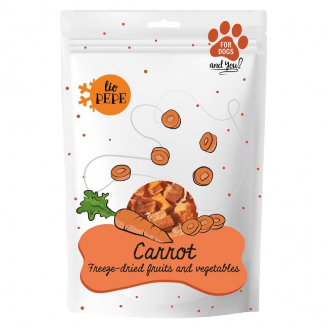 PEPE Lio Carrot - dog treat - 25g PEPE Lio Carrot - dog treat - 25g