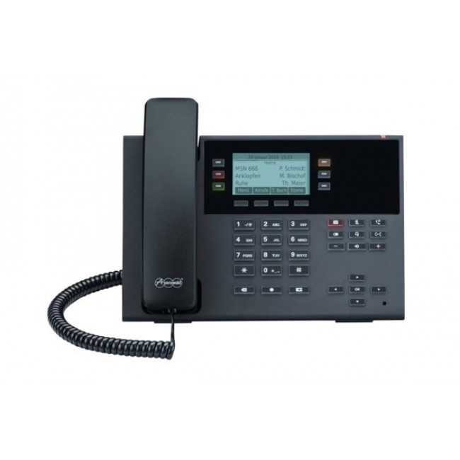Auerswald COMfortel D-210 IP phone Black 3 lines LCD