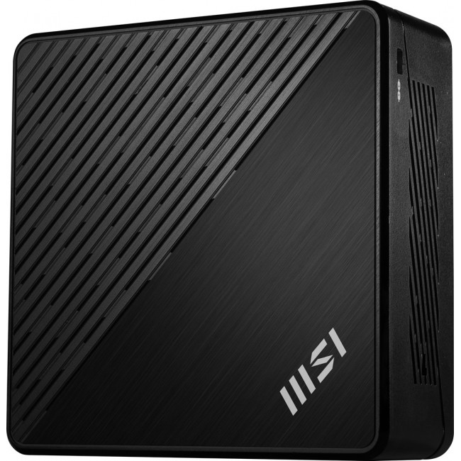 MSI Cubi N ADL S-254AT Intel N N200 4 GB DDR4-SDRAM 128 GB SSD Windows 11 Pro Mini PC Black