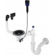 Siphon for 1-bowl granite sink - Space-Saver