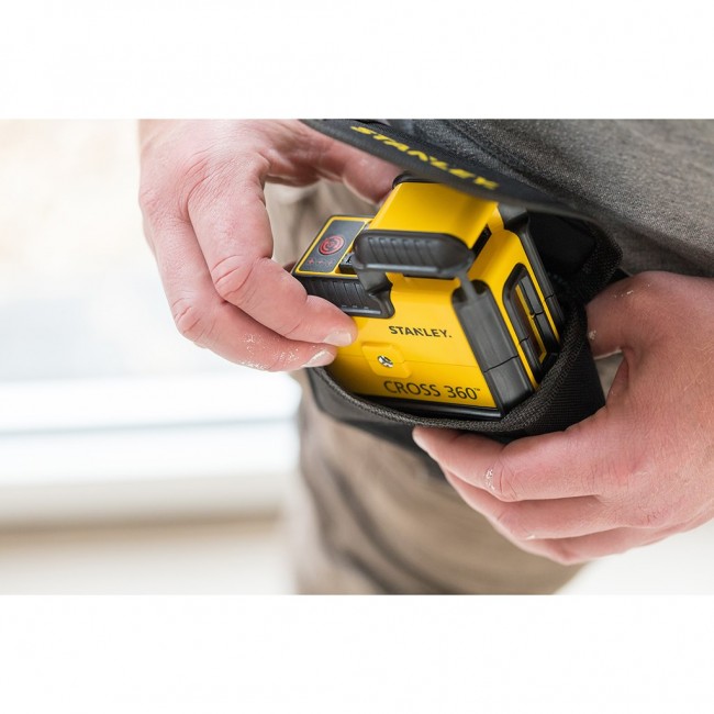 Stanley 360 Cross Line Red Beam Laser Level