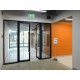 Durable 479823 sign holder/information stand A4 Aluminium, Plastic, Steel Silver