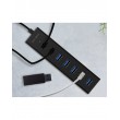 ICY BOX IB-HUB1700-U3 USB 3.2 Gen 1 (3.1 Gen 1) Type-A 5000 Mbit/s Black
